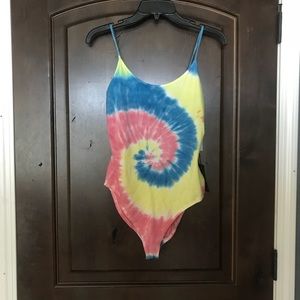 Forever21 Tie-Dye Bodysuit